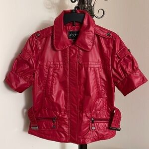 Nice style red jacket